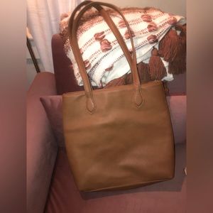 Large brown tote